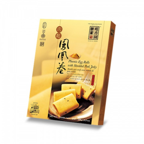 [Pre-order]Choi Heong Yuen Bakery Macau Phoenix Egg Rolls with Shredded Pork Jerky 150g