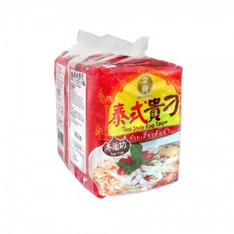 JK Foods Thai Style Kua Teaw with Tom Yum Soup 60g x 4 packs