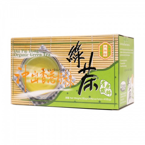 Dai Pai Dong Green Tea Organic Ingredient 20 teabags