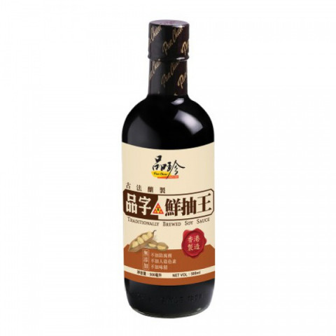 品珍　天然醸造醤油　５００ｍｌ